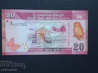 Sri Lanka 20 rupii 2010 unc