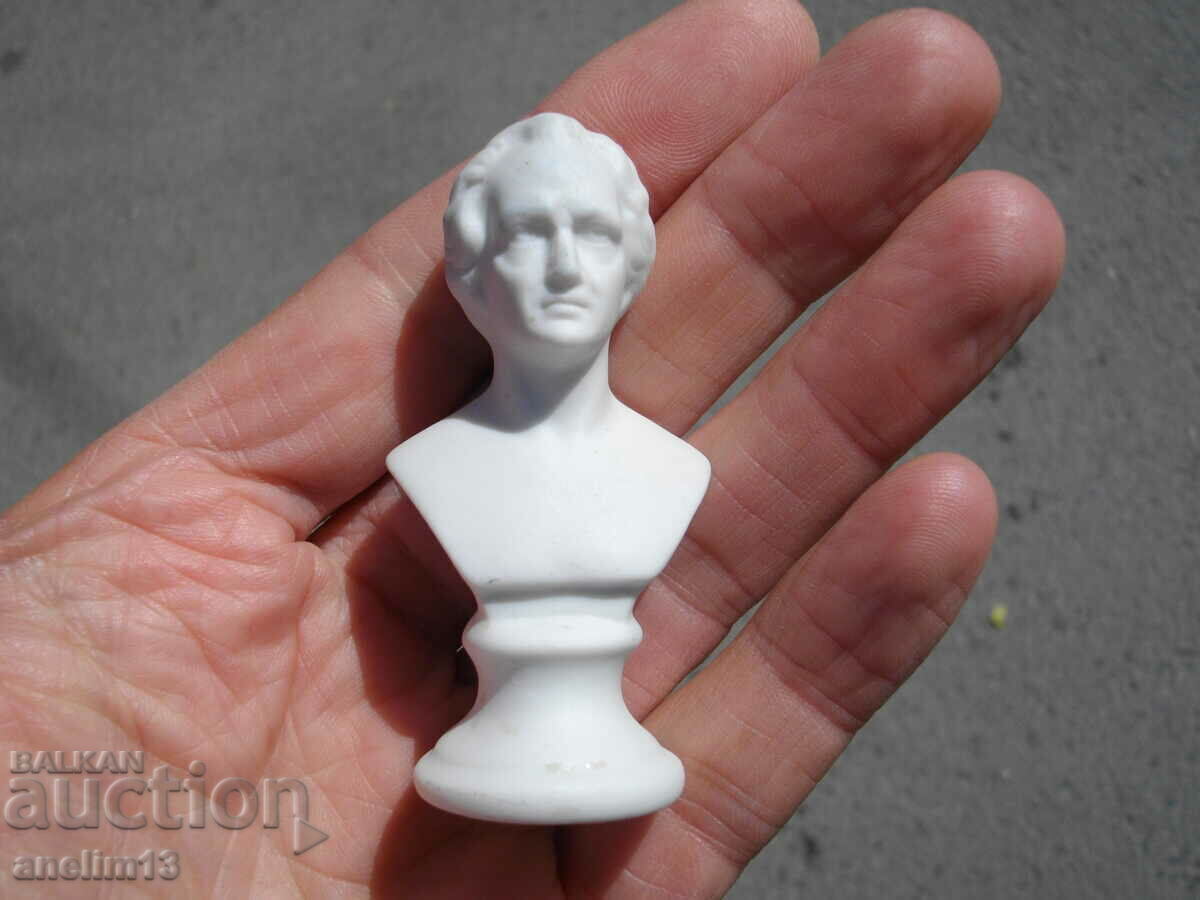 OLD PORCELAIN FIGURE STATUETTE GOETHE
