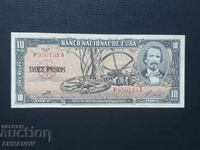 Куба 10 pesos1960, UNC рядка подпис "ЧЕ"