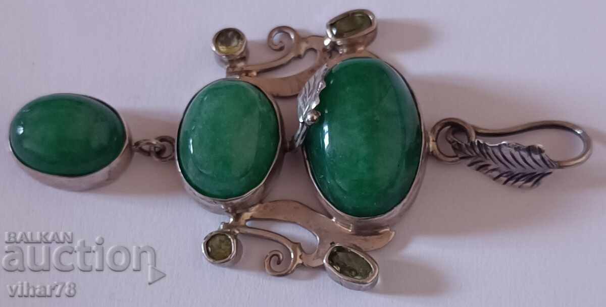 HUGE SILVER PENDANT with price 359.99 BGN | € 184.06