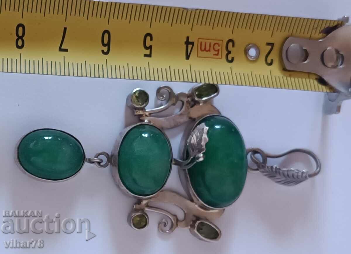 Delivery of HUGE SILVER PENDANT