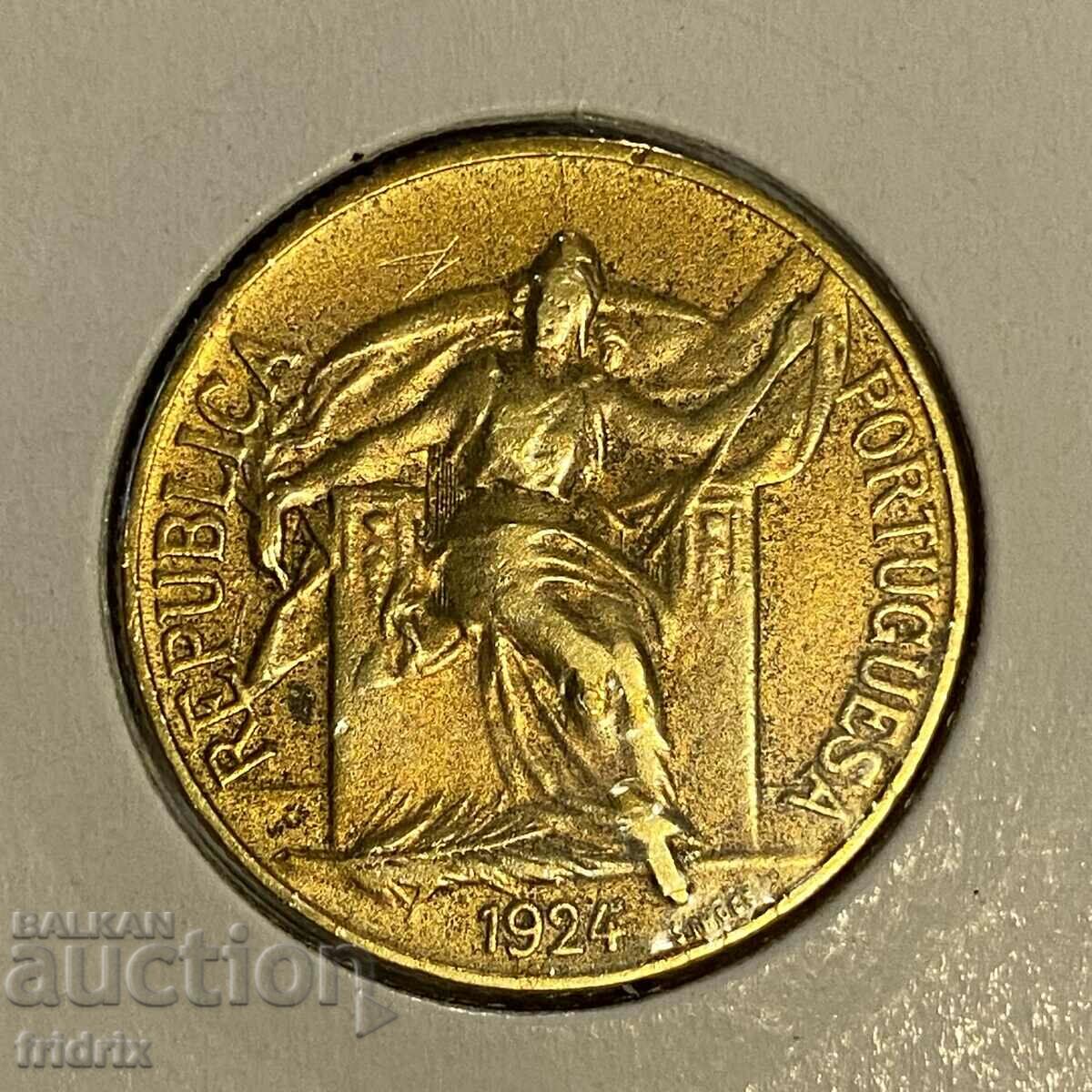 Πορτογαλία 1 εσκούδο / Πορτογαλία 1 εσκούδο 1924 με τιμή 82.00 BGN | € 41.93 Πορτογαλία 1 εσκούδο / Πορτογαλία 1 εσκούδο 1924 με τιμή 82.00 BGN | € 41.93