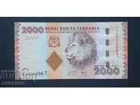 Танзания-2000 шилинга-2010год.- UNC- RARE -