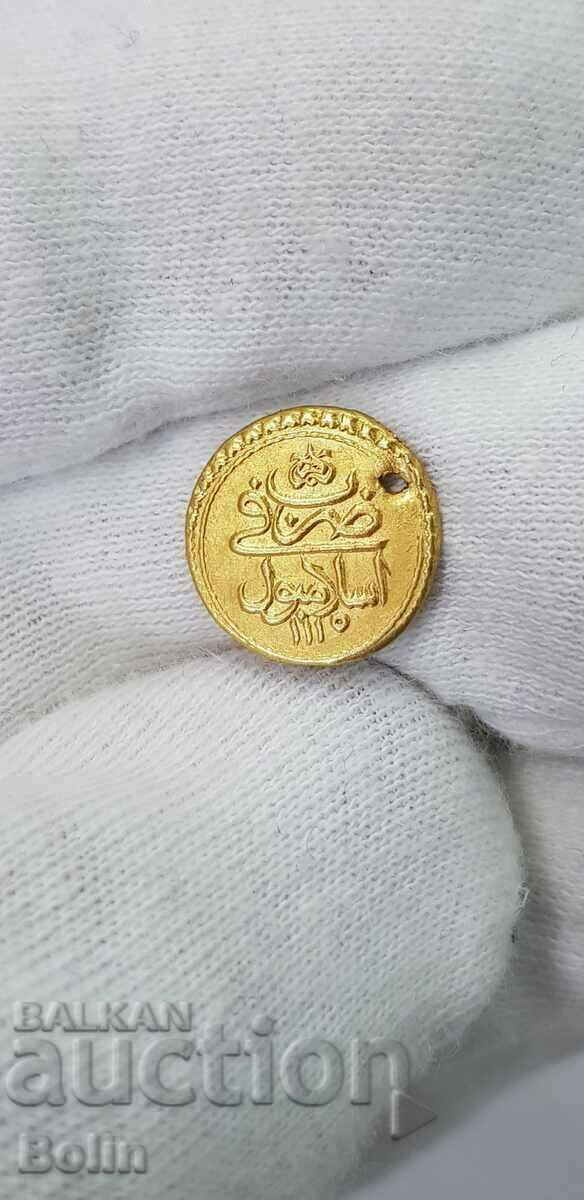 Τουρκικό, οθωμανικό χρυσό νόμισμα υψηλών καρατίων!