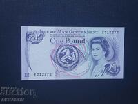 Insula Man-1 pound 1983-UNC MINT