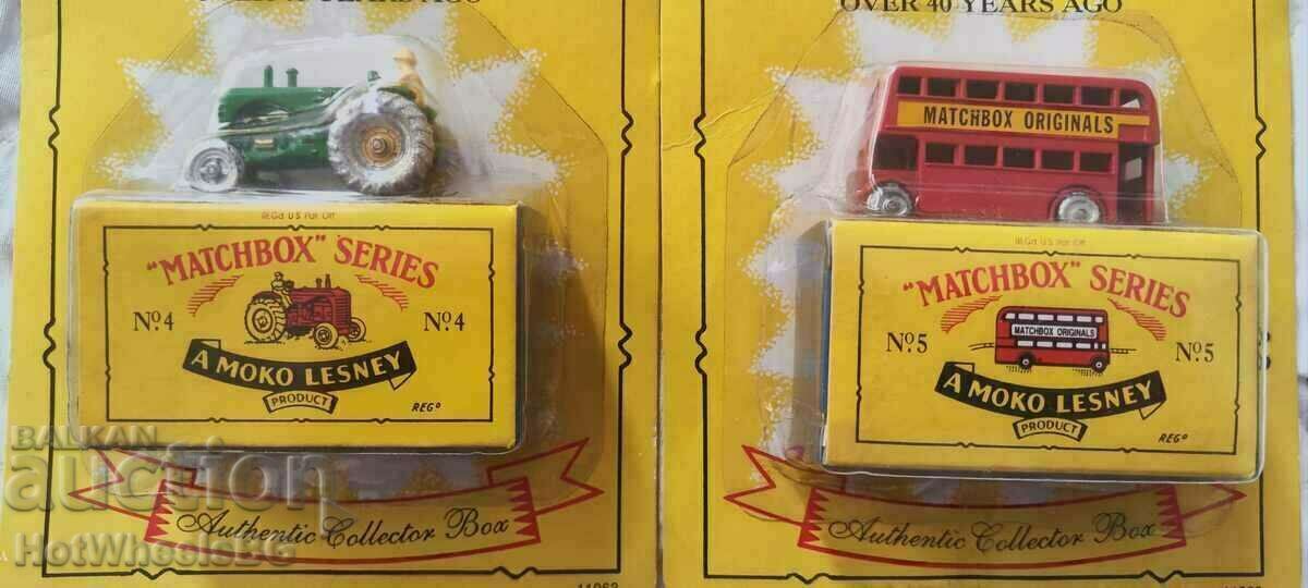 Auction Matchbox set of 4 pieces No. 4,5,7 and 9 Auction Matchbox set of 4 pieces No. 4,5,7 and 9
