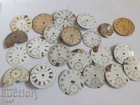 Lot of dials for pocket watches-0.01st