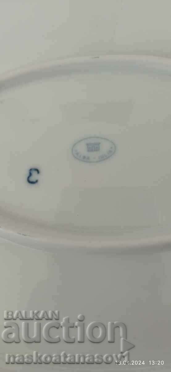 Delivery of Elliptical porcelain plate, plate Delivery of Elliptical porcelain plate, plate