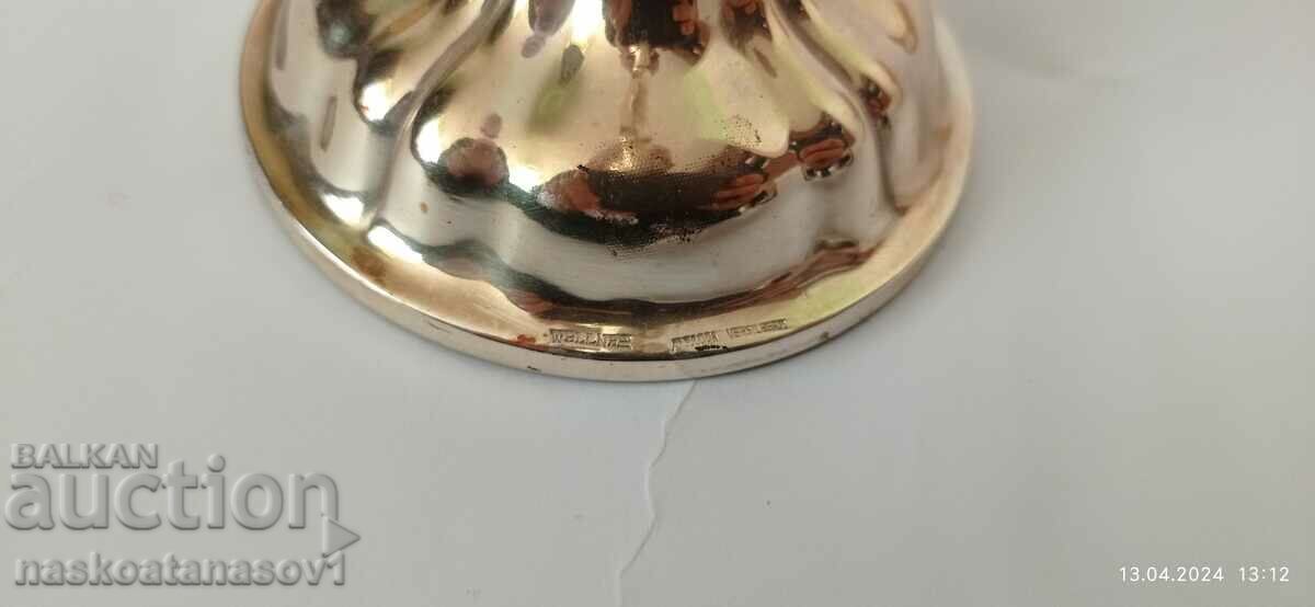 Delivery of Silver-plated candlestick Delivery of Silver-plated candlestick