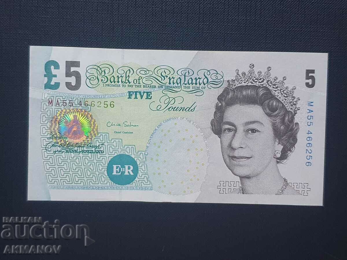Marea Britanie 5 lire UNC