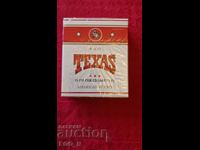 VECHI Cutie de tigari Texas Texas 25 buc. Nedeschis