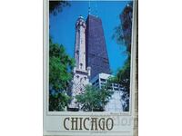 USA Чикаго П.К. ВОДНАТА КУЛА Построена в края на 1860 г.,...
