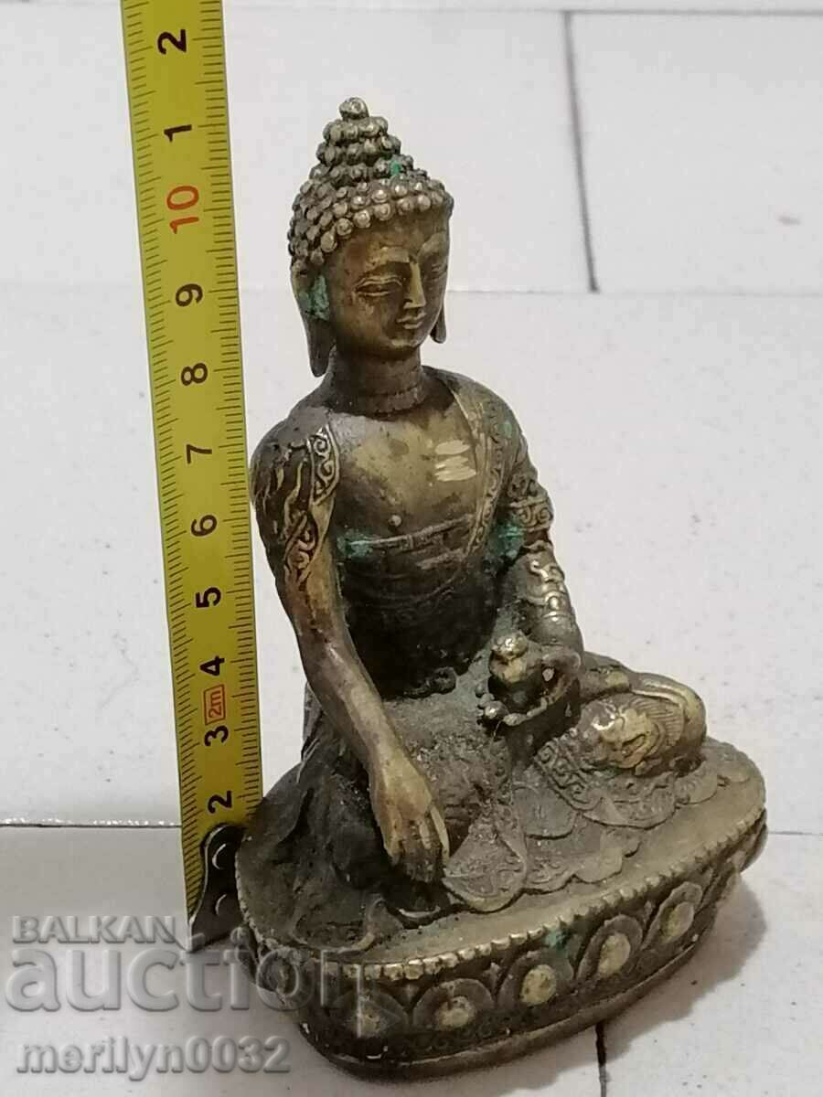 Bronze statuette figure Indian deity Buddha plastic - 7 Bronze statuette figure Indian deity Buddha plastic - 7