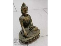 Bronze statuette figure Indian deity Buddha plastic