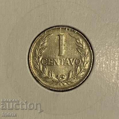 Colombia 1 centavo / Colombia 1 centavo 1952