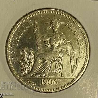 Delivery of French Indochina 1 piastre 1906 Delivery of French Indochina 1 piastre 1906