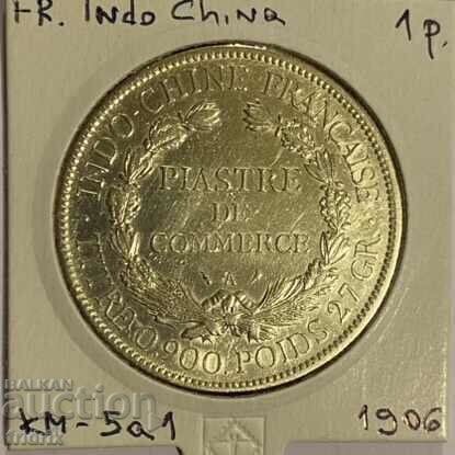 Γαλλική Ινδοκίνα 1 piastre 1906