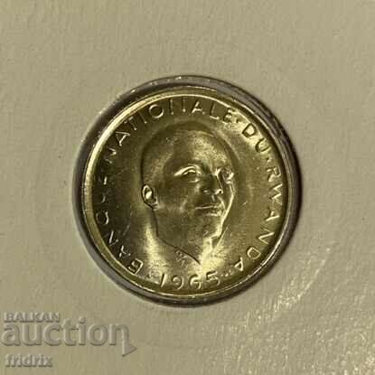 Rwanda 1 franc / Rwanda 1 franc 1965