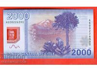CHILE CHILE 2000 Peso issue - 2009 issue NEW UNC POLYMER