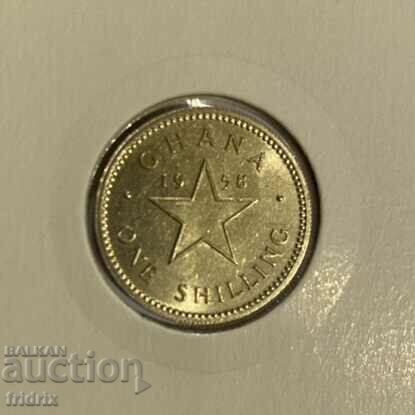 Ghana 1 shilling / Ghana 1 shilling 1958