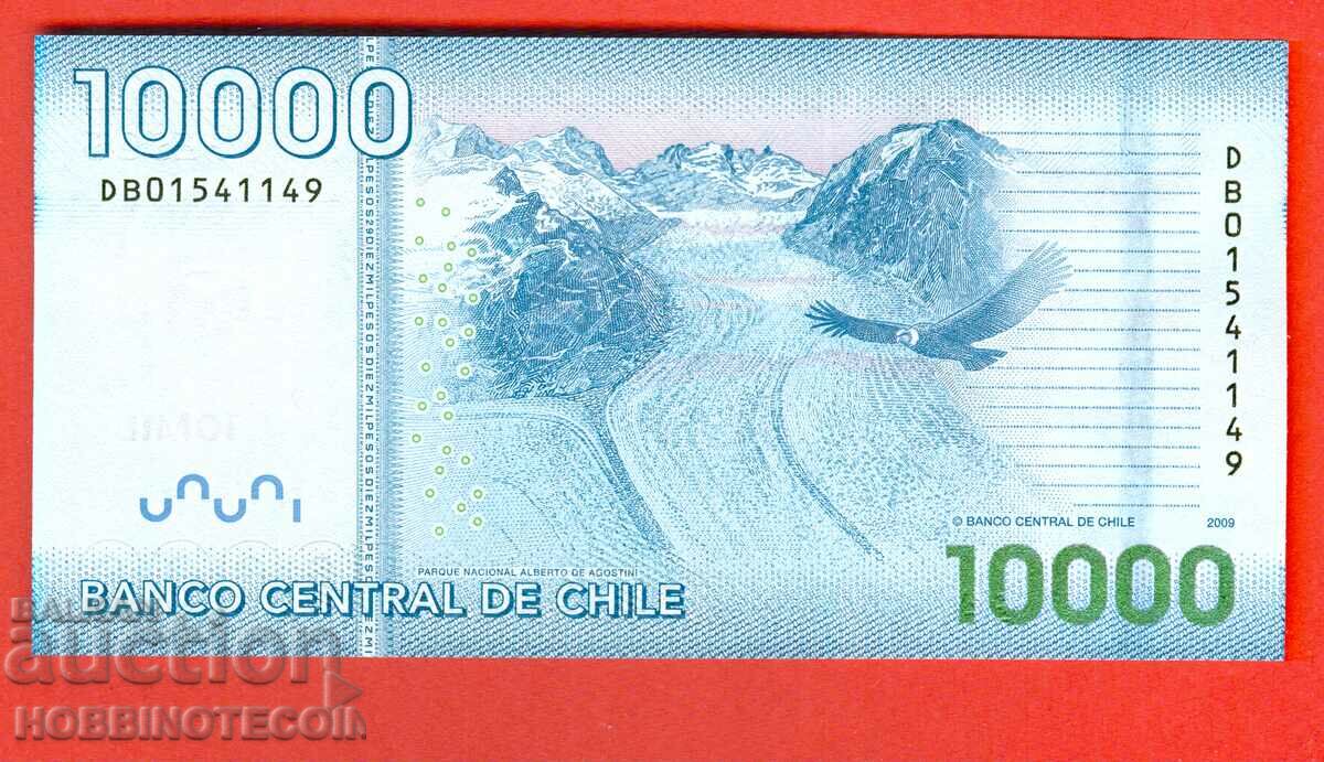 ЧИЛИ CHILE 10000 10 000 Песо емисия issue 2009 НОВА UNC