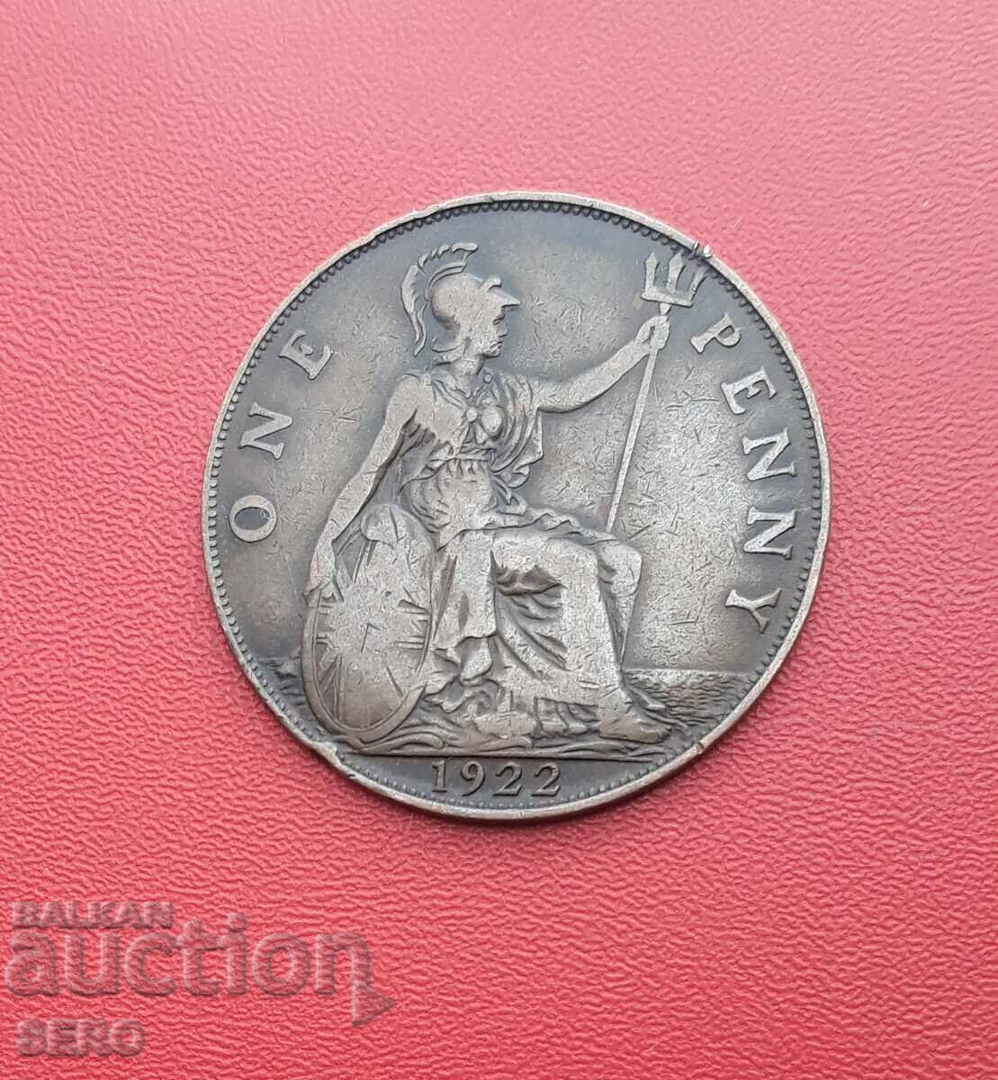 Marea Britanie - 1 penny 1922