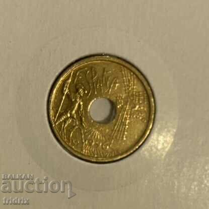 Spain 25 pesetas jub. / Spain 25 pesetas Castilla 1996 with price 1.00 BGN | € 0.51