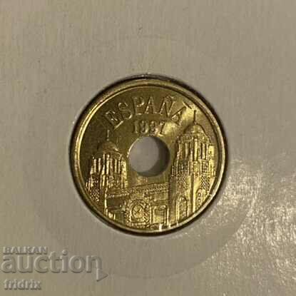 Spain 25 pesetas jub. / Spain 25 pesetas Melilla 1997 with price 1.30 BGN | € 0.66