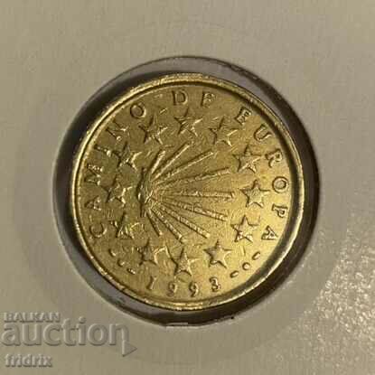 Spain 100 pesetas jub. / Spain 100 pesetas Santiago 1993 with price 6.00 BGN | € 3.07 Spain 100 pesetas jub. / Spain 100 pesetas Santiago 1993 with price 6.00 BGN | € 3.07