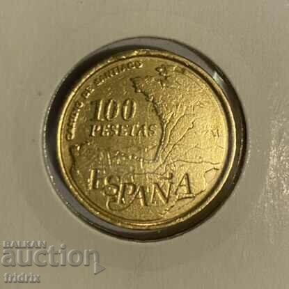 Испания 100 песети юб. / Spain 100 pesetas Santiago 1993