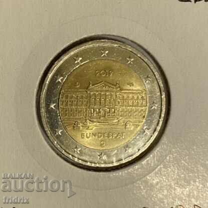 Германия 2 евро юб. / Germany Federal Rep. 2 euro 2019 D
