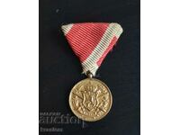 Medalie regală în miniatură PSV 1915 1918