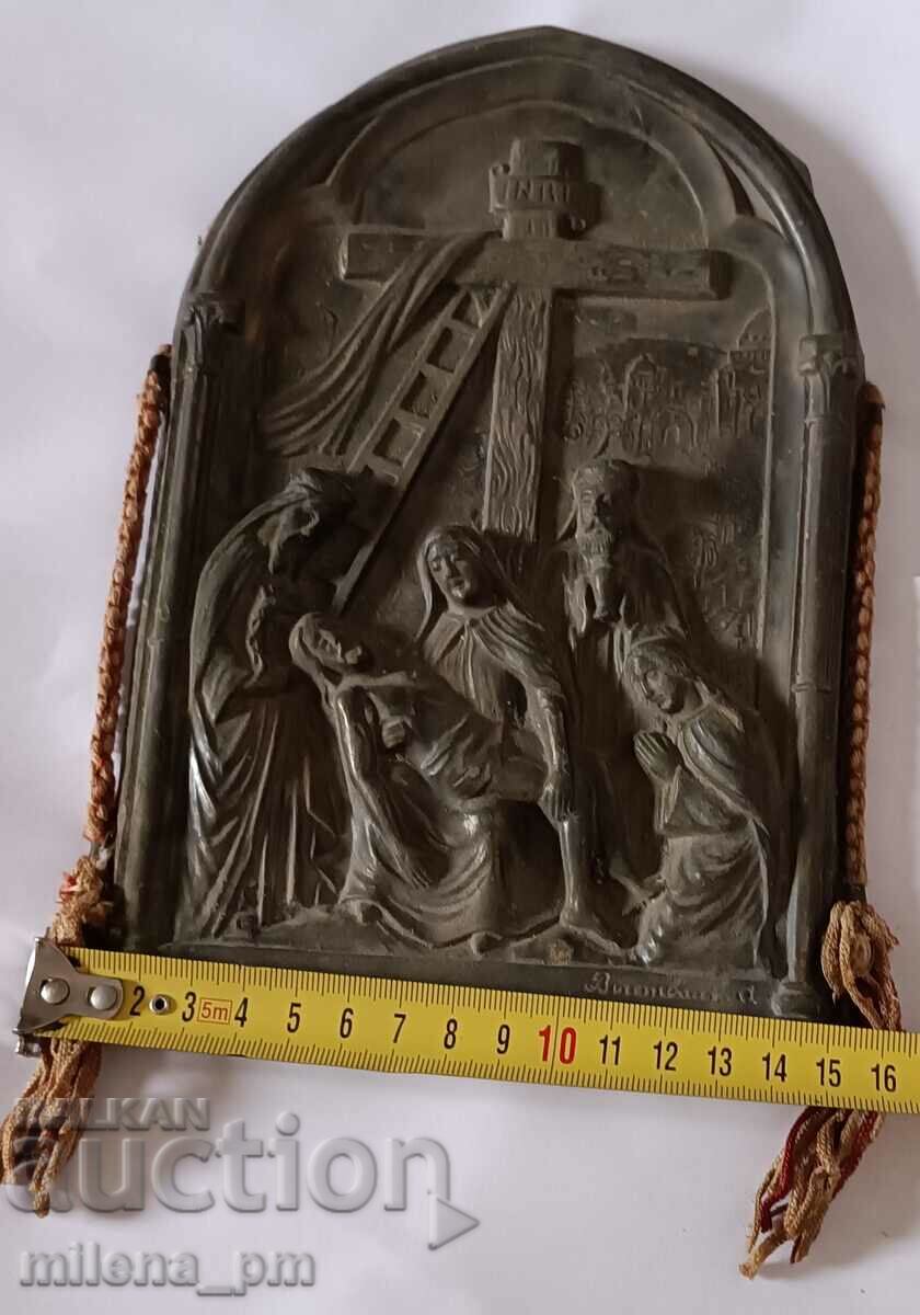 Old metal icon - 5 Old metal icon - 5