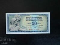 YUGOSLAVIA 50 DINARS 1981 NEW UNC