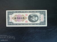 CHINA 1000 GOLD UNITS 1947