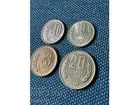 From the 1st floor, lot 4 pcs. soc coins UNC