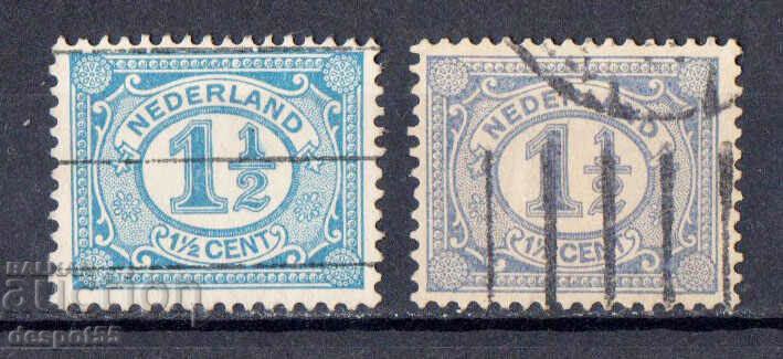 1908. Нидерландия. Нови ежедневни марки (нови стойности).