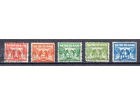 1924-25. Нидерландия. Цифрови марки.