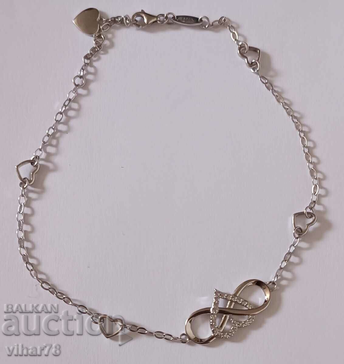 Маркова  сребърна гривна-BLINGGEM с цена € 39.99 | 78.21 лв.