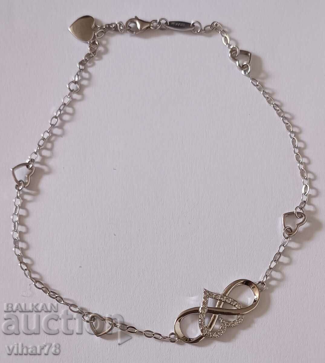 Аукцион Маркова сребърна гривна-BLINGGEM Аукцион Маркова сребърна гривна-BLINGGEM