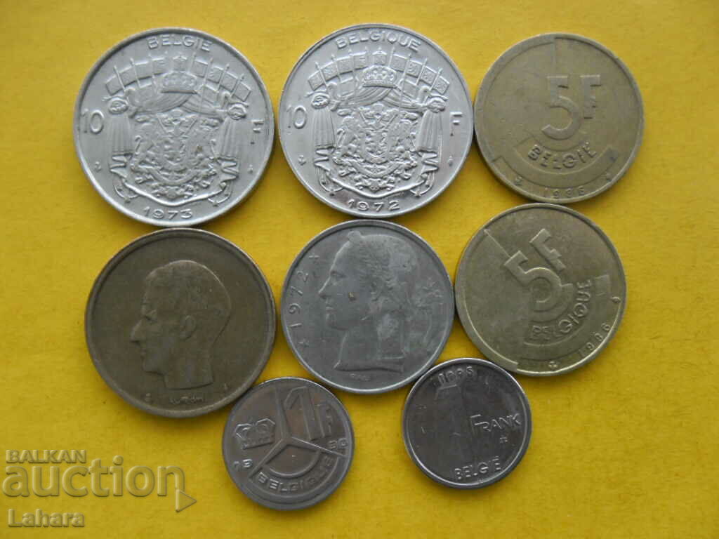 Πολλά νομίσματα Βέλγιο