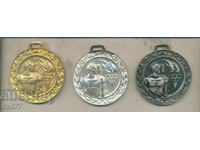 Set de medalii olimpice cu premii sportive ale Comitetului Central al DKMS.