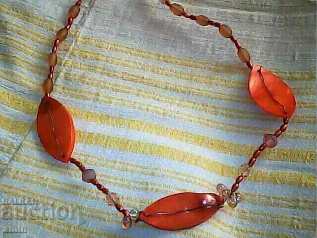 old necklace with natural stones - 5 old necklace with natural stones - 5