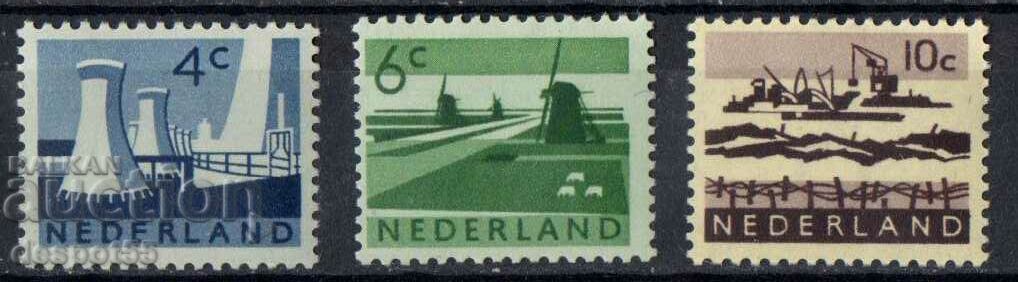 1962-63. Нидерландия. Нови ежедневни марки.
