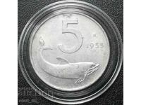 5 λίρες 1955