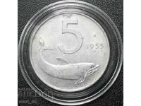 5 lire 1955