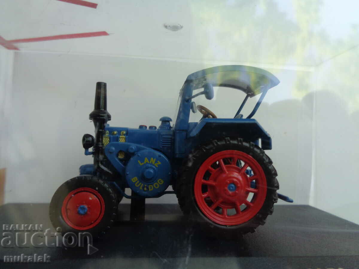 Delivery of 1:43 IXO LANZ BULLDOG 1952 TRACTOR COMBINE TROLLEY MODEL Delivery of 1:43 IXO LANZ BULLDOG 1952 TRACTOR COMBINE TROLLEY MODEL