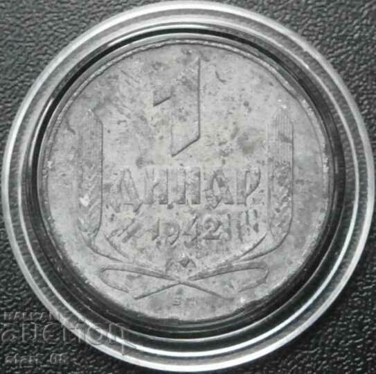 1 dinar 1942