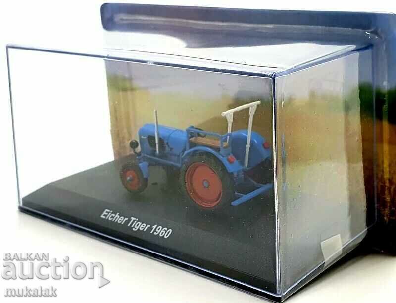 1:43 HACHETTE EICHER TIGER TRACTOR COMBINE TROLLEY MODEL with price 25.00 BGN | € 12.78 1:43 HACHETTE EICHER TIGER TRACTOR COMBINE TROLLEY MODEL with price 25.00 BGN | € 12.78