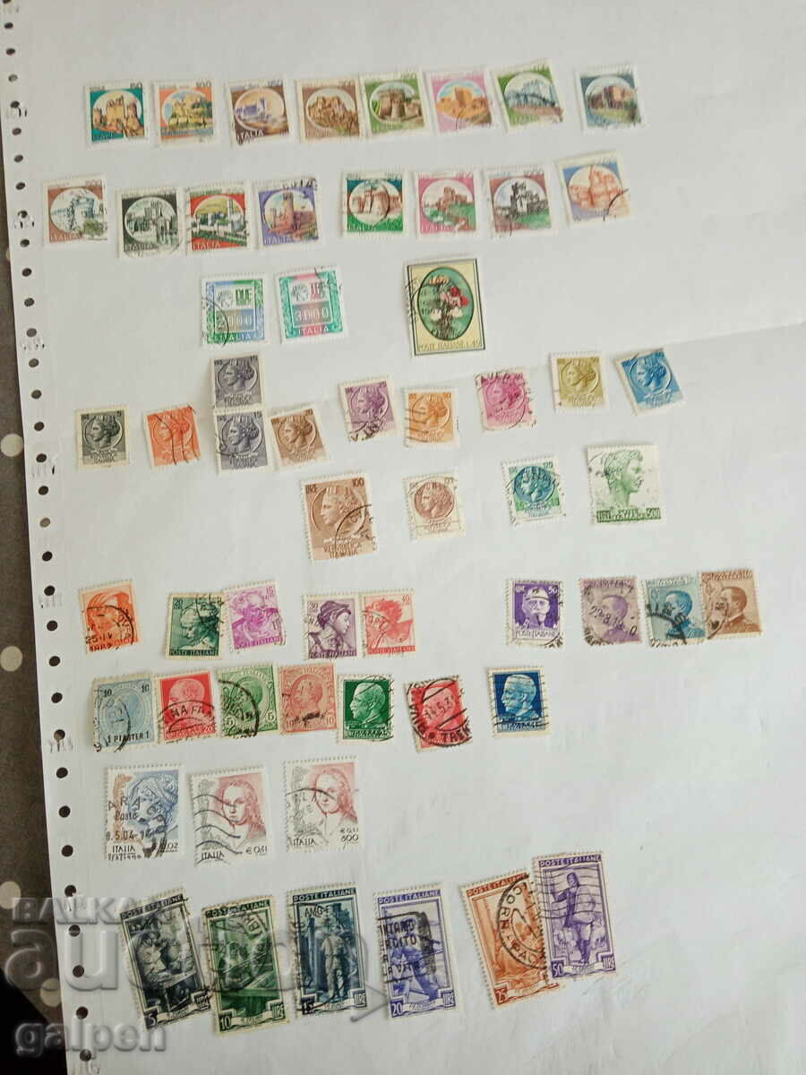 MIXED LOT OF POSTAGE STAMPS - 450+ pcs. CLAIMO - BGN 40 with price 40.00 BGN | € 20.45 MIXED LOT OF POSTAGE STAMPS - 450+ pcs. CLAIMO - BGN 40 with price 40.00 BGN | € 20.45